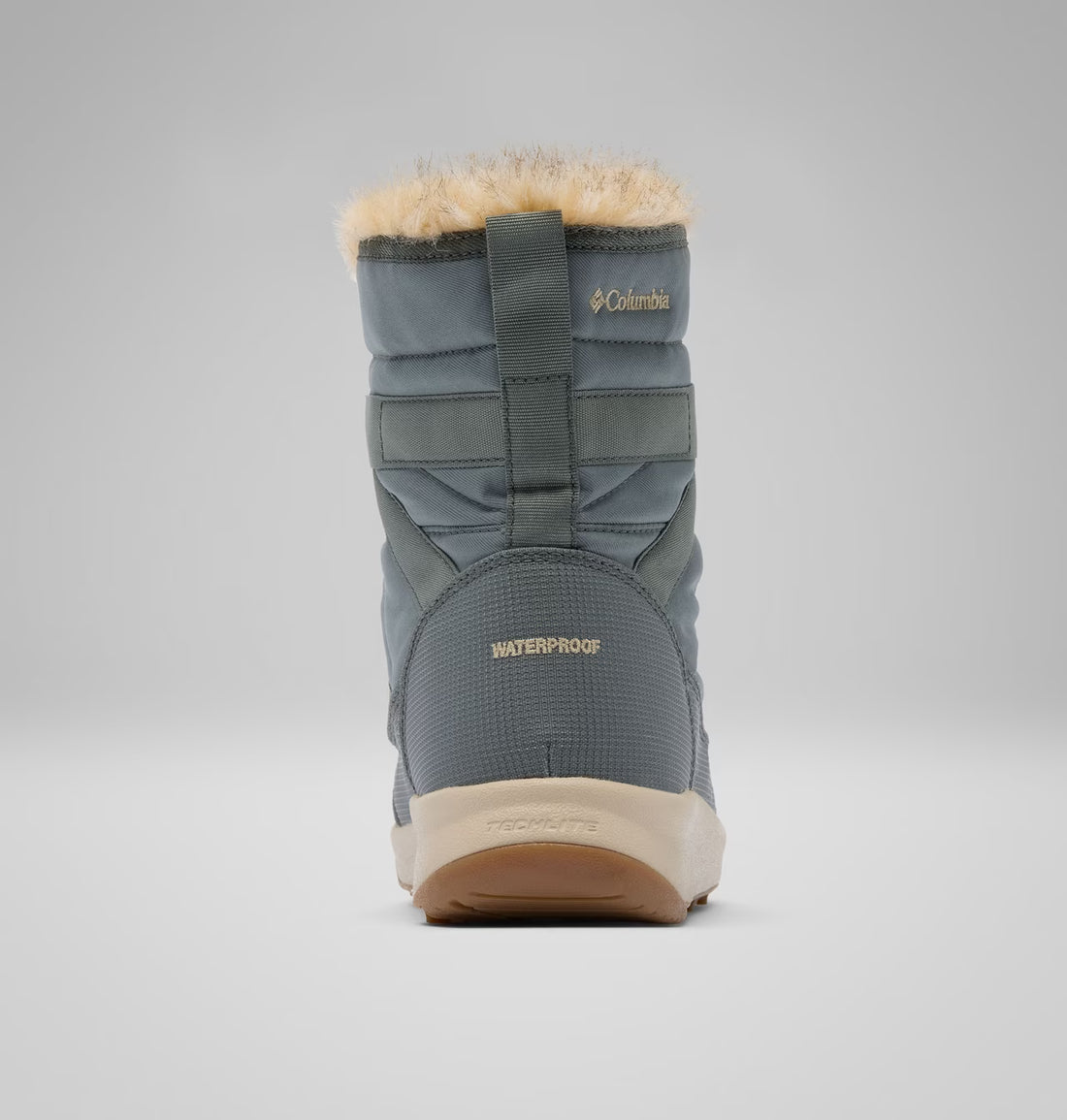 COLUMBIA Powderbug Snowlite Kids Winter Boots Grey - product view