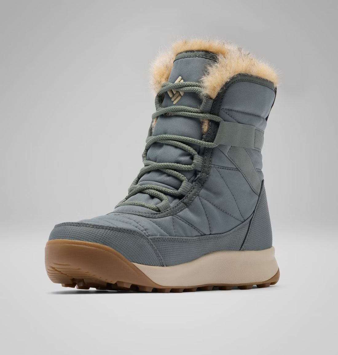 COLUMBIA Powderbug Snowlite Kids Winter Boots Grey - product view