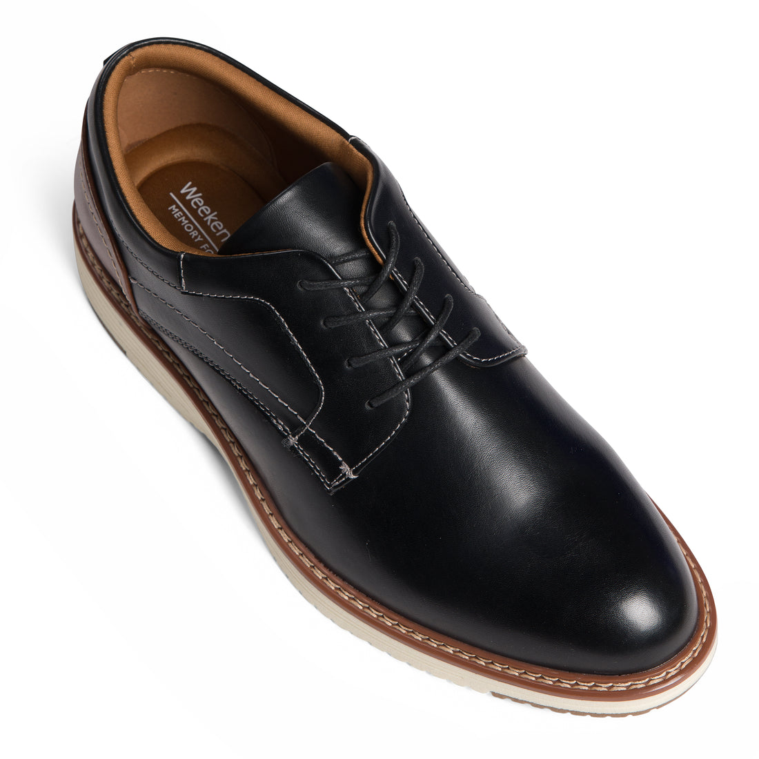 WEEKENDERS Cypress Lace up Shoes Casual in Black- Product view