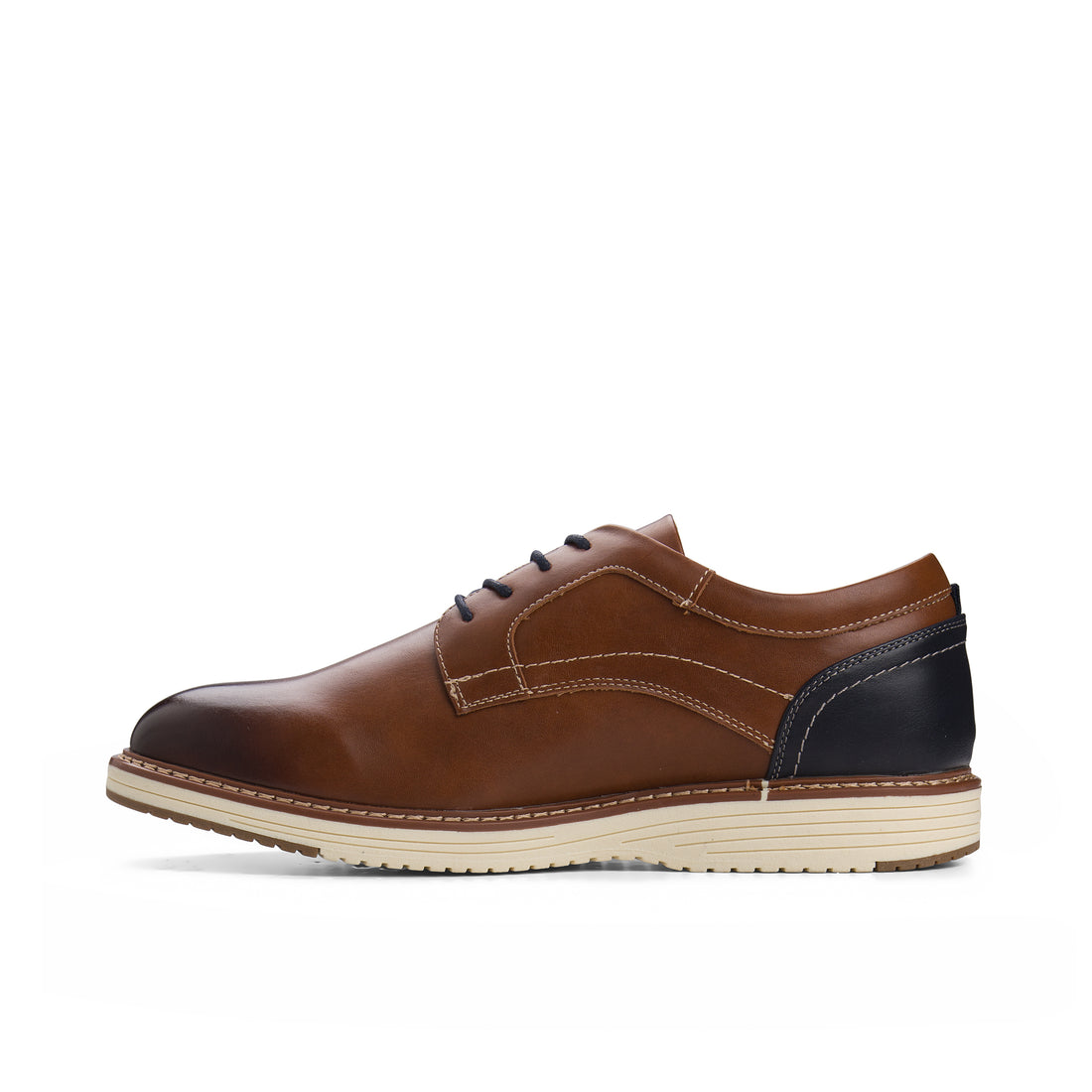 WEEKENDERS Cypress Lace up Shoes Casual in Cognac- Product view