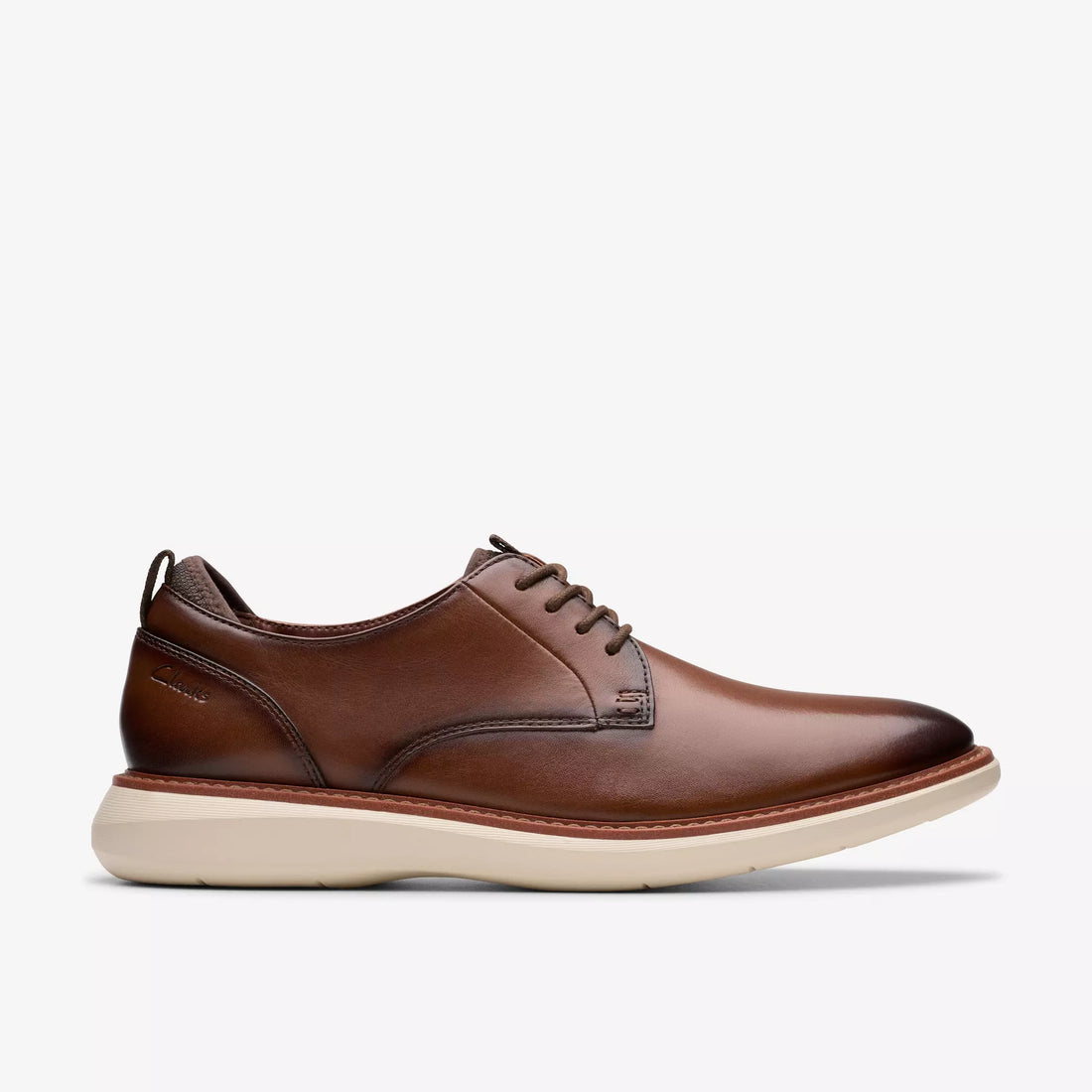 Clarks Brantin Plain Men Shoes Casual in Brown - product view