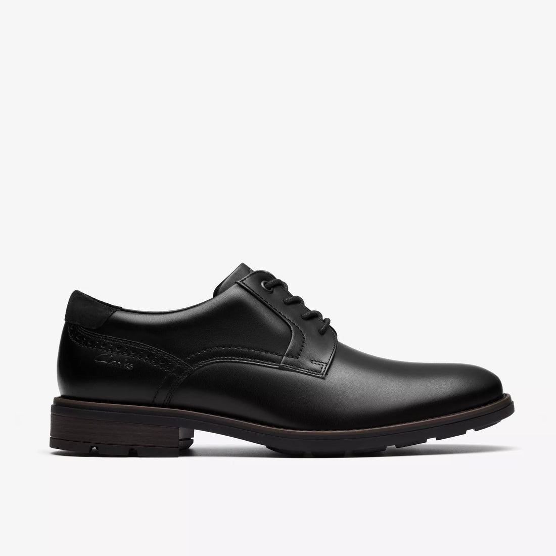Clarks Emmet Plain Men Shoes Dress in black - product view