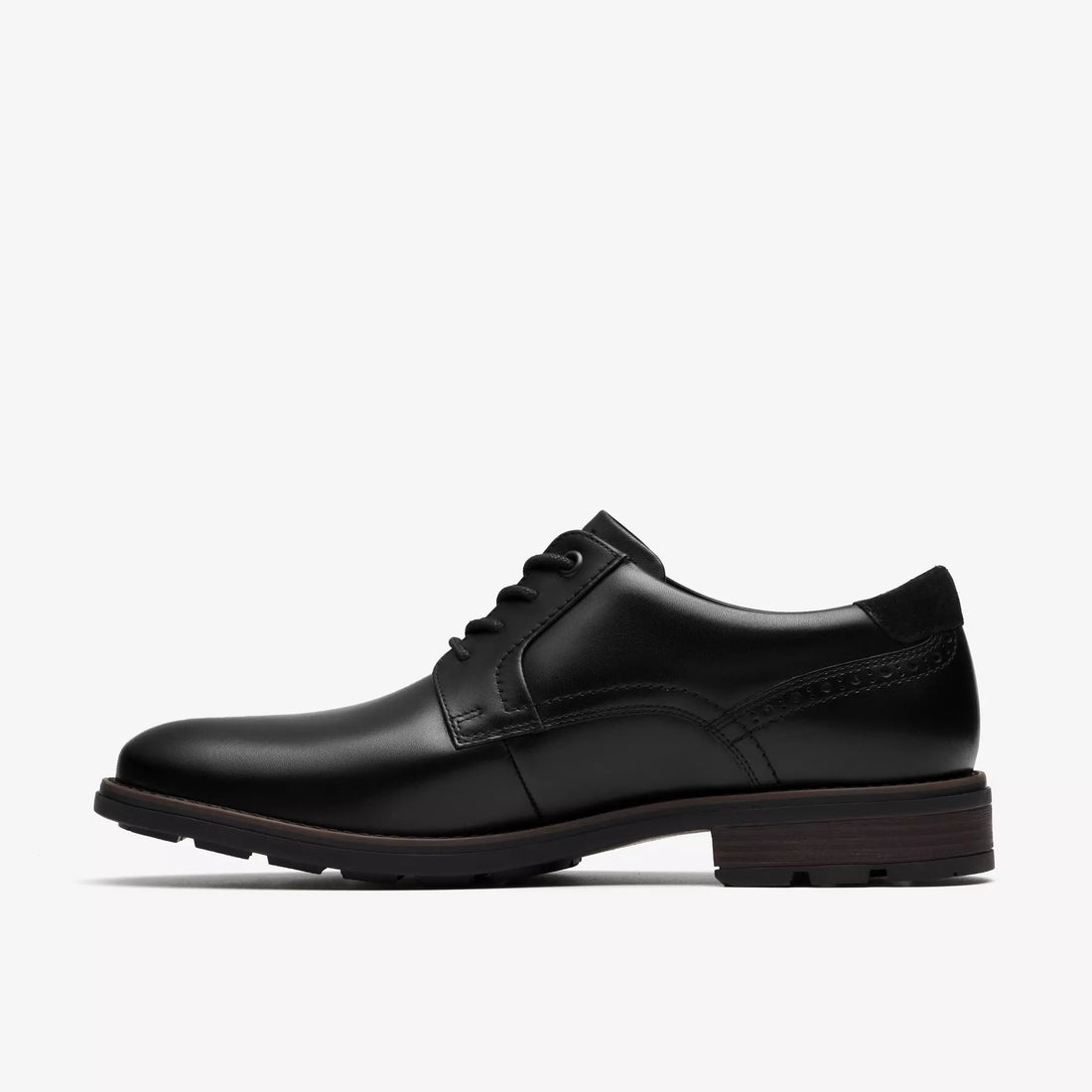 Clarks Emmet Plain Men Shoes Dress in black - product view