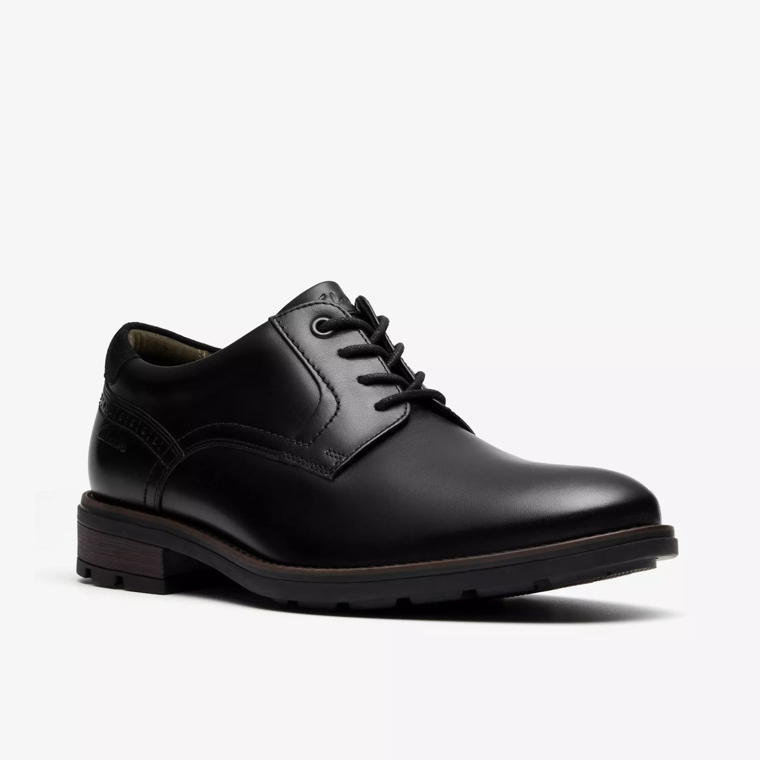 Clarks Emmet Plain Men Shoes Dress in black - product view