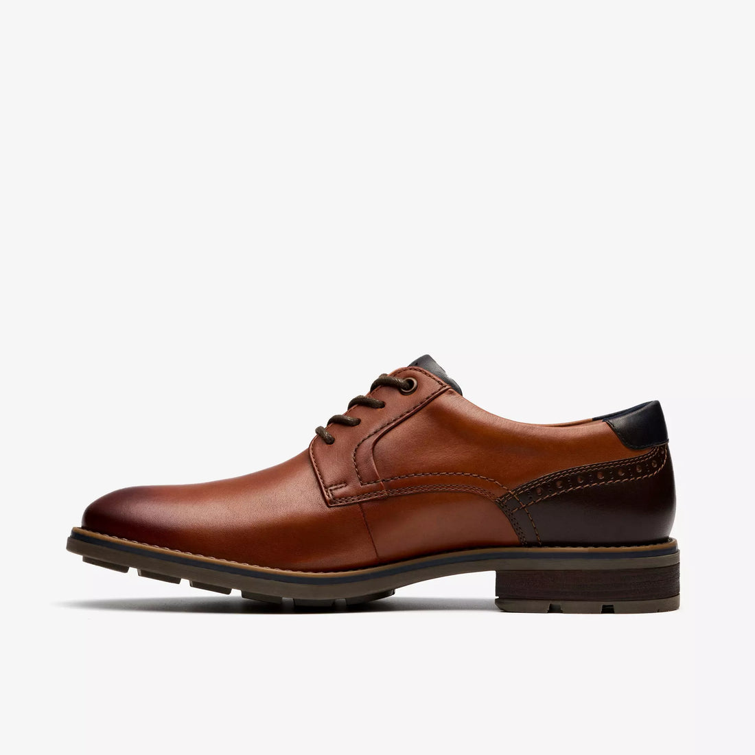 Clarks Emmet Plain Men Shoes Dress in Brown - product view