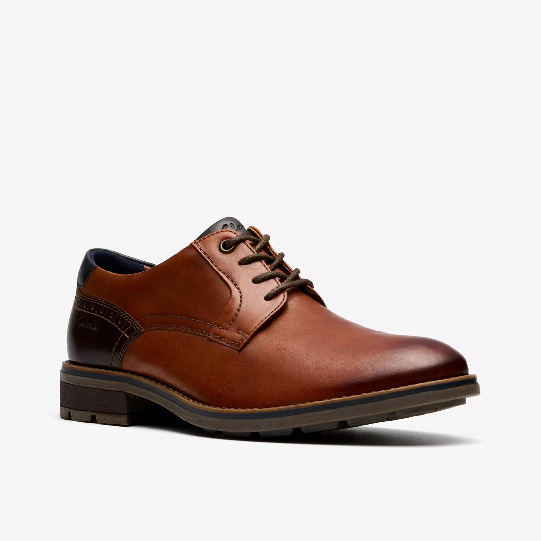 Clarks Emmet Plain Men Shoes Dress in Brown - product view