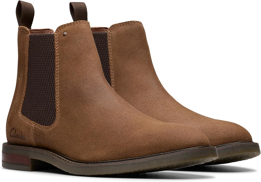 Clarks Jaxen Easy Men Boots Casual in brown - product view