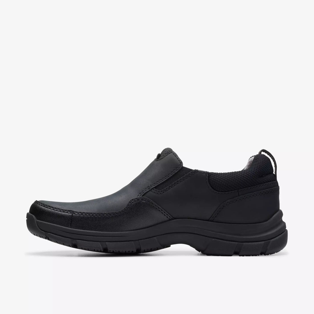 Clarks Walpath Step Men Shoes Casual in black - product view