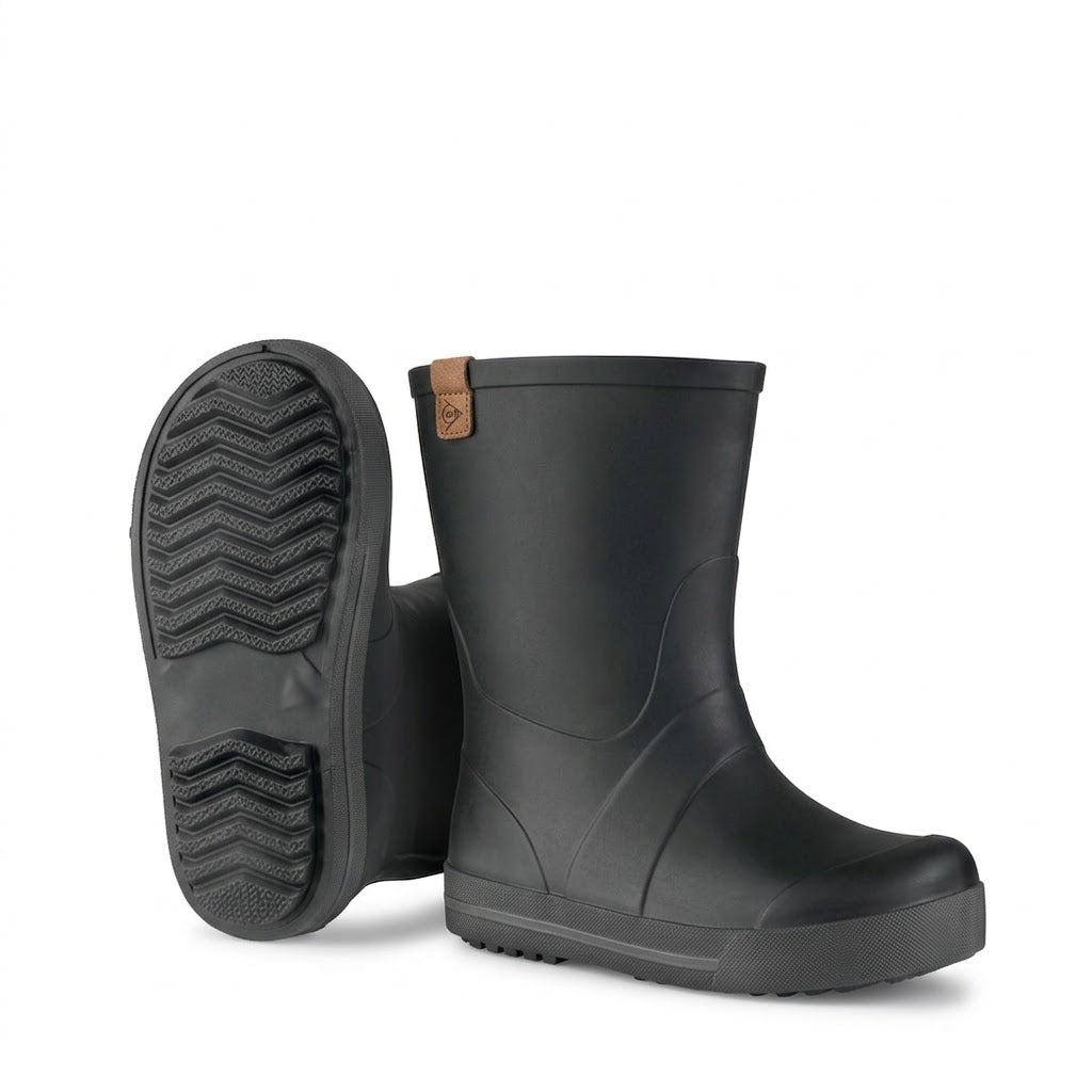 DUNLOP Puddle Jumper K Kids Rain Boots Black
