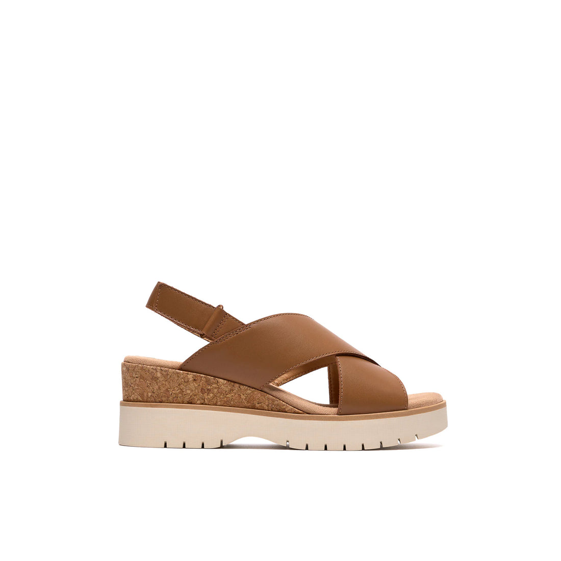 CLARKS Diaz Cross Tan women casual in Tan-Leather – product view