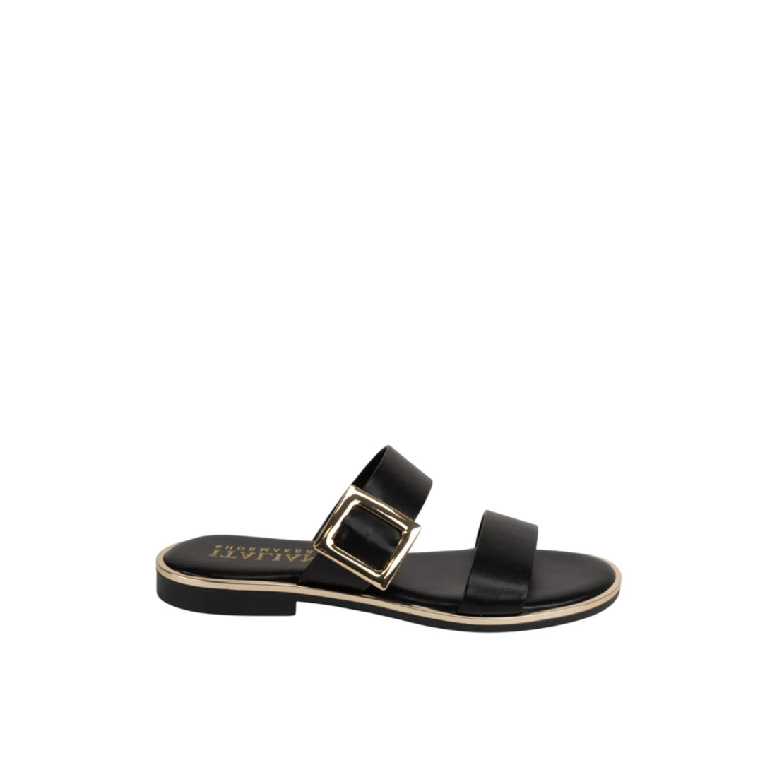 ITALIAN SHOEMAKERS Erwin W Women Sandals Slides casual Black