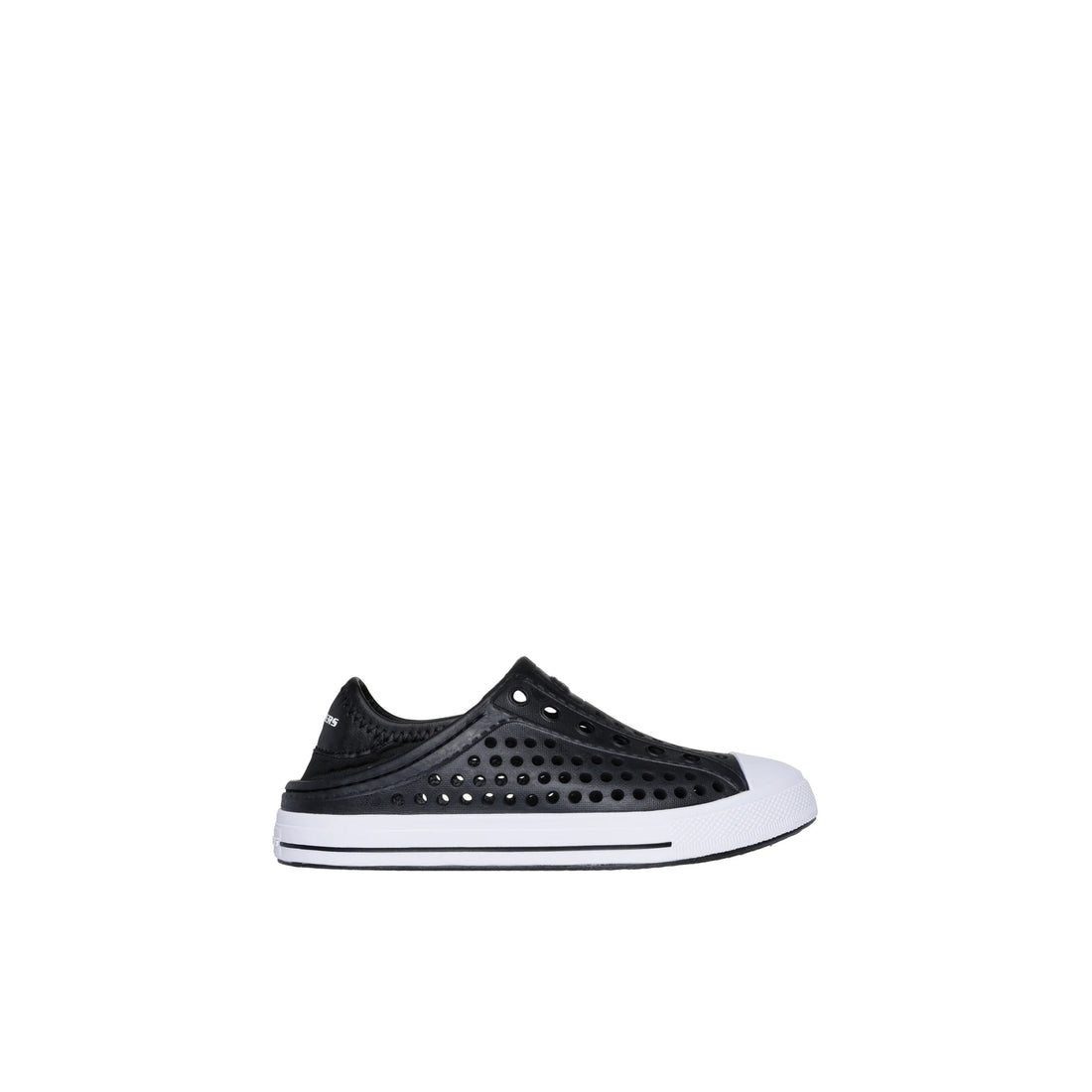 SKECHERS Foamies Guzman Steps Aqua Surge kids casual in black – product view