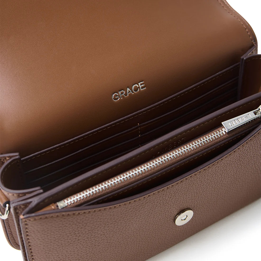 The Grace Vegan Leather Crossbody Bag