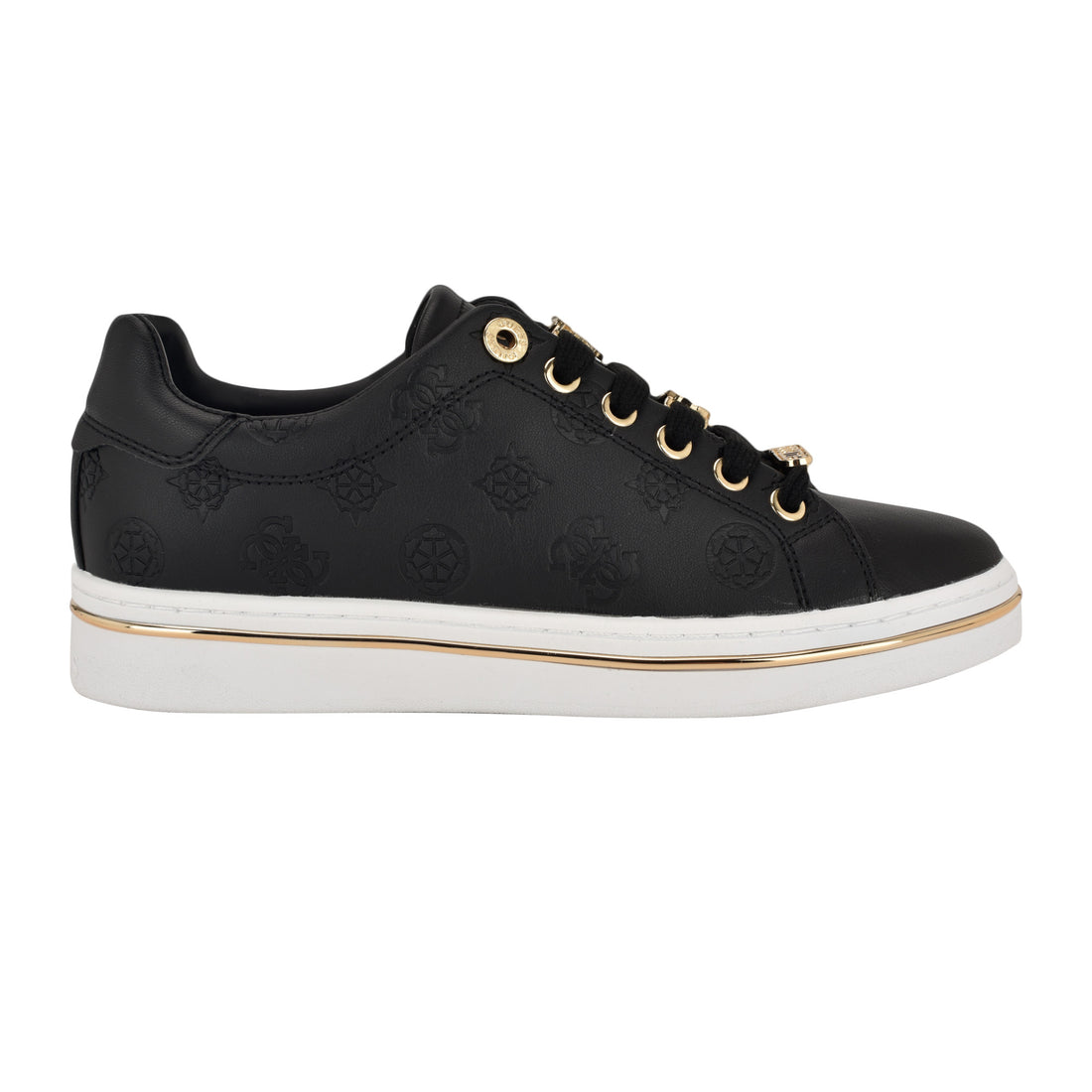 GUESS GWSTASEY SNEAKERS SHOE IN BLACK-product view