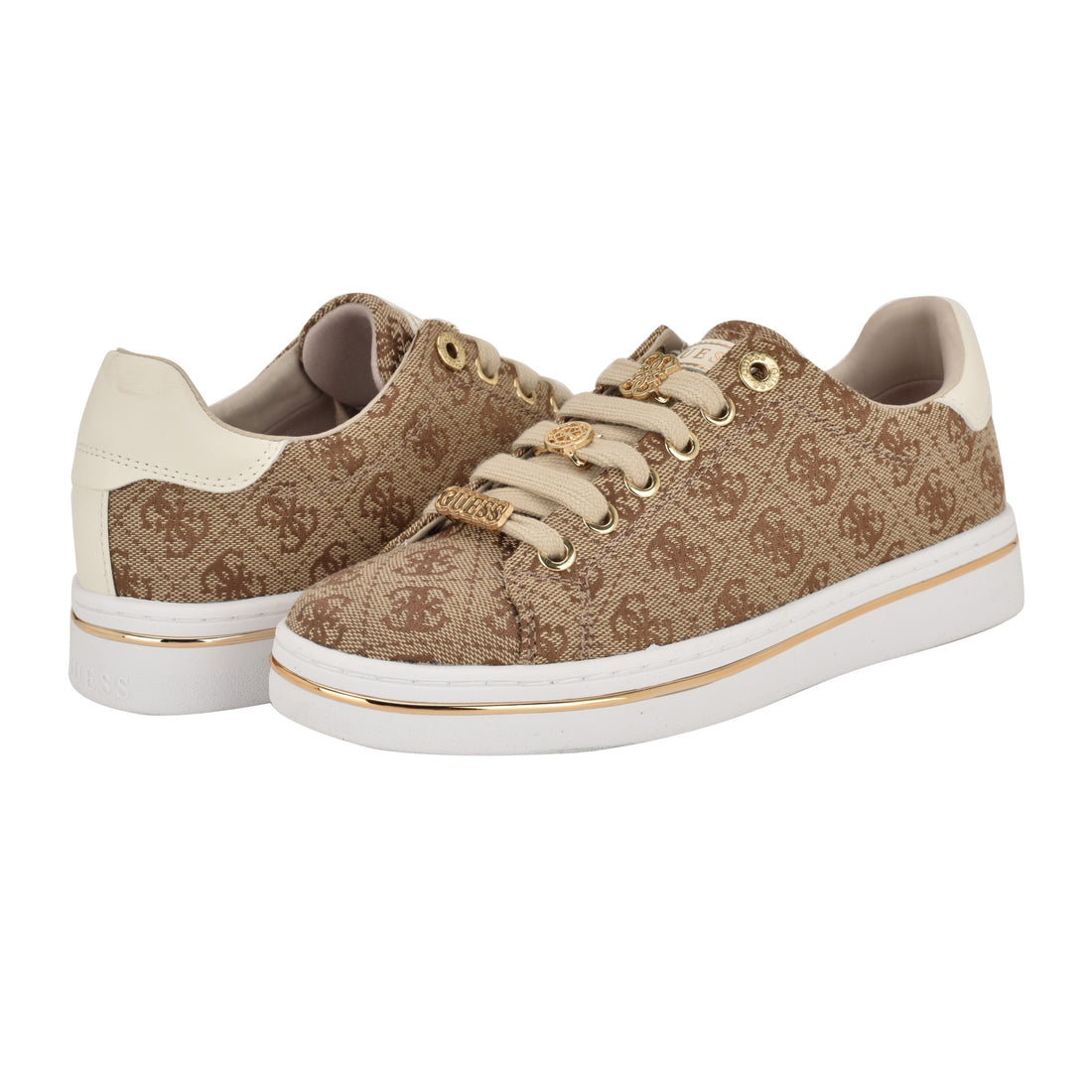 GUESS GWSTASEY2 SNEAKERS SHOE IN BROWN-product view