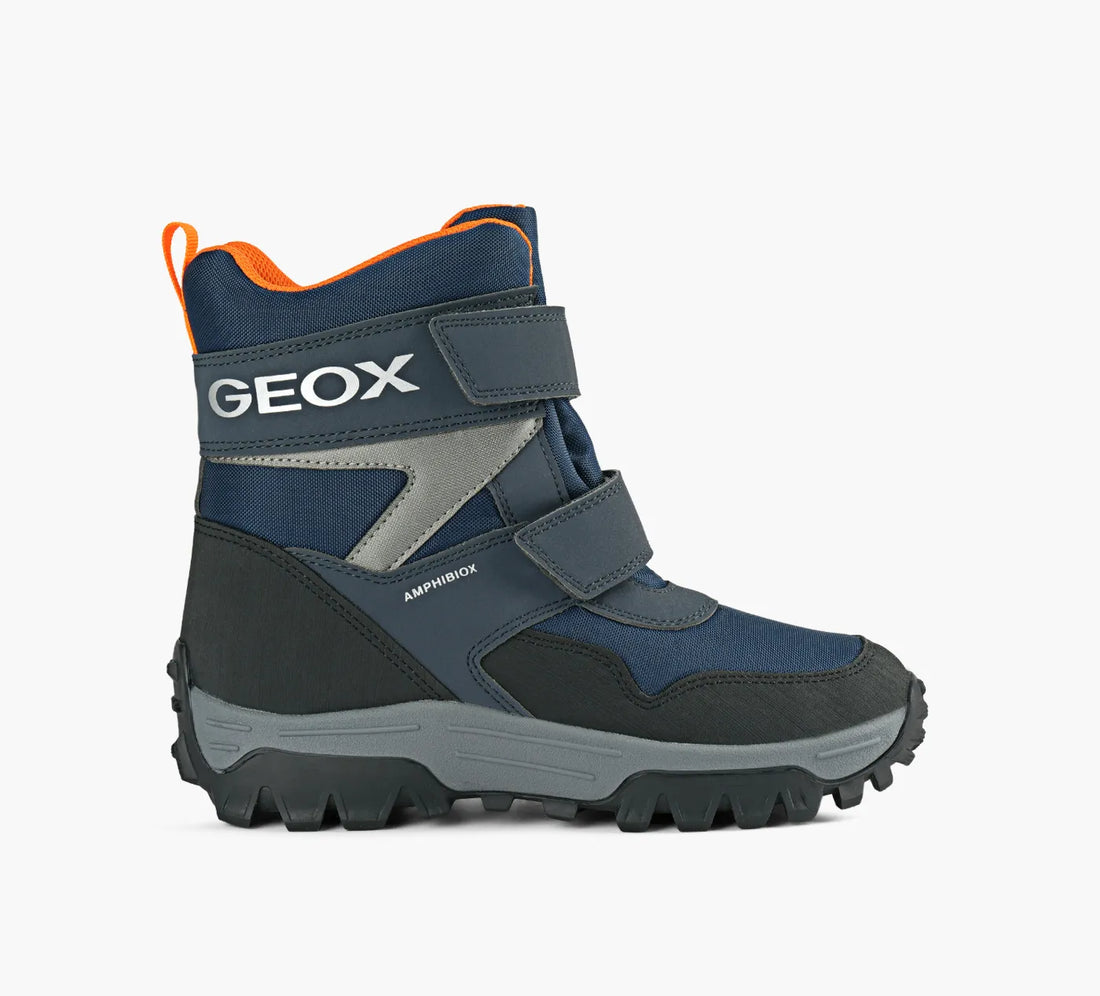 Geox J Himalaya Boy B ABX Kids Boots Winter in navy - product view