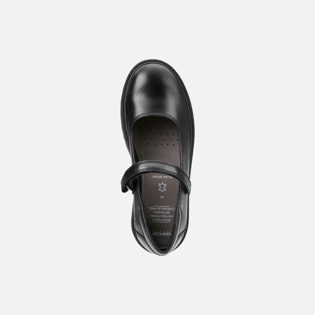 Geox J Casey Girl Kids Shoes Dress in black - product view