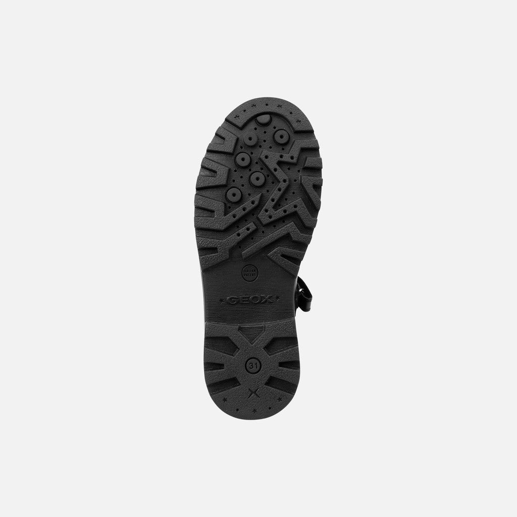 Geox J Casey Girl Kids Shoes Dress in black - product view
