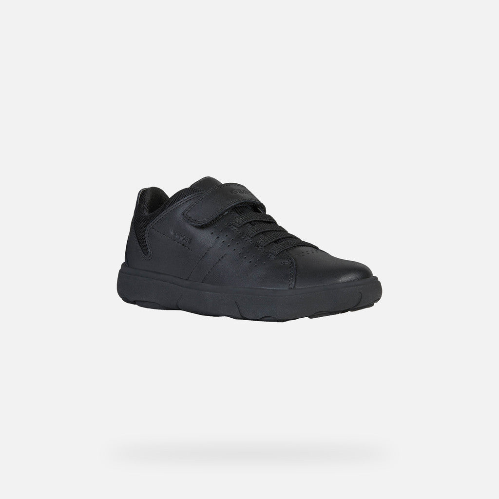 Geox J Nebcup Boy Kids Shoes Sneakers in black - product view