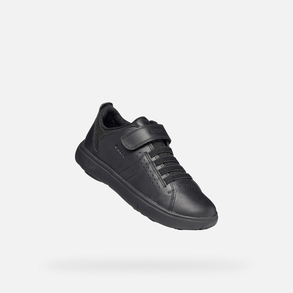 Geox J Nebcup Boy Kids Shoes Sneakers in black - product view