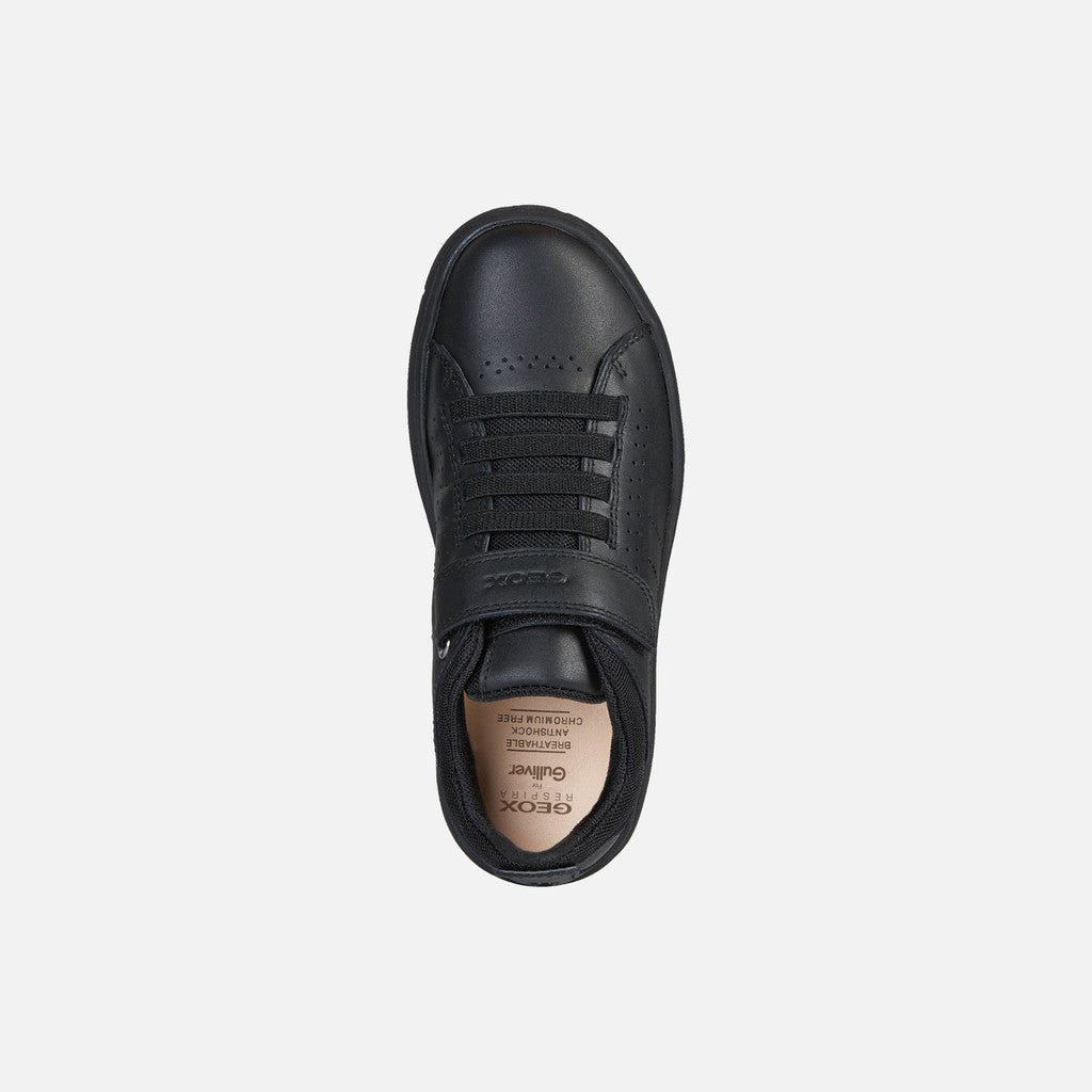 Geox J Nebcup Boy Kids Shoes Sneakers in black - product view