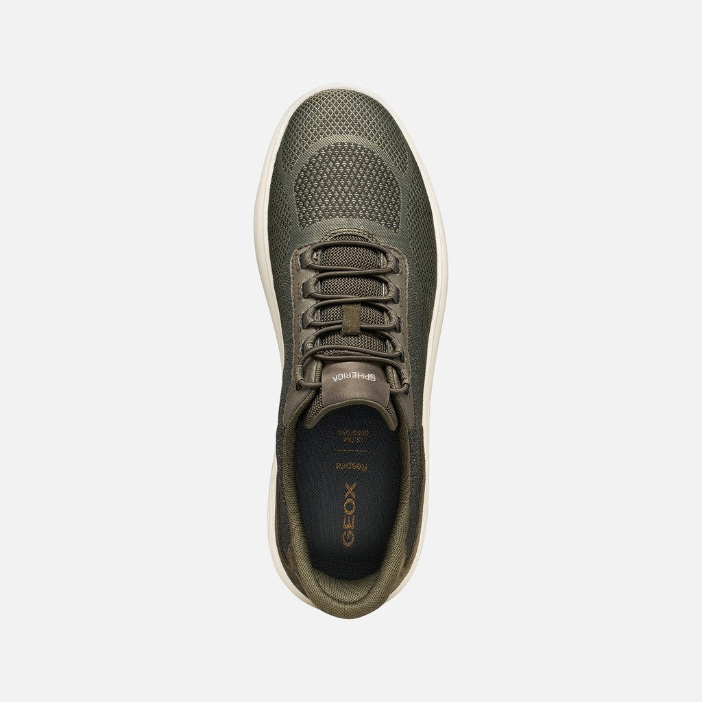Geox U Spherica Plus Men Shoes Casual in green - product view