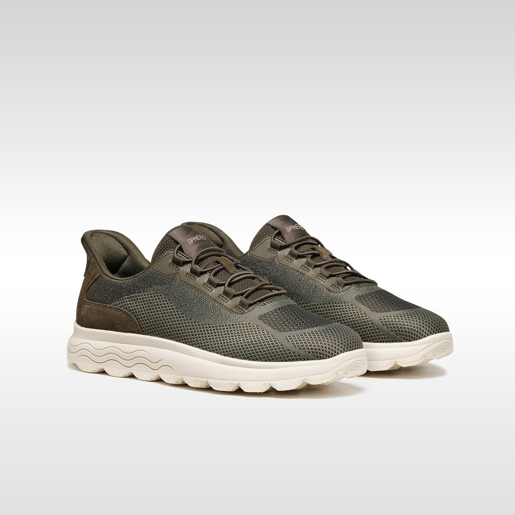 Geox U Spherica Plus Men Shoes Casual in green - product view