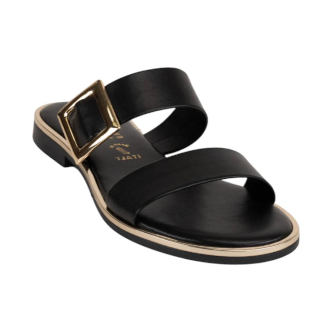 ITALIAN SHOEMAKERS Erwin W Women Sandals Slides casual Black