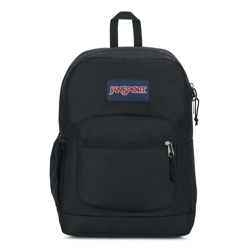 Jansport Cross Town Plus Acc Bags School and Work in black - product view