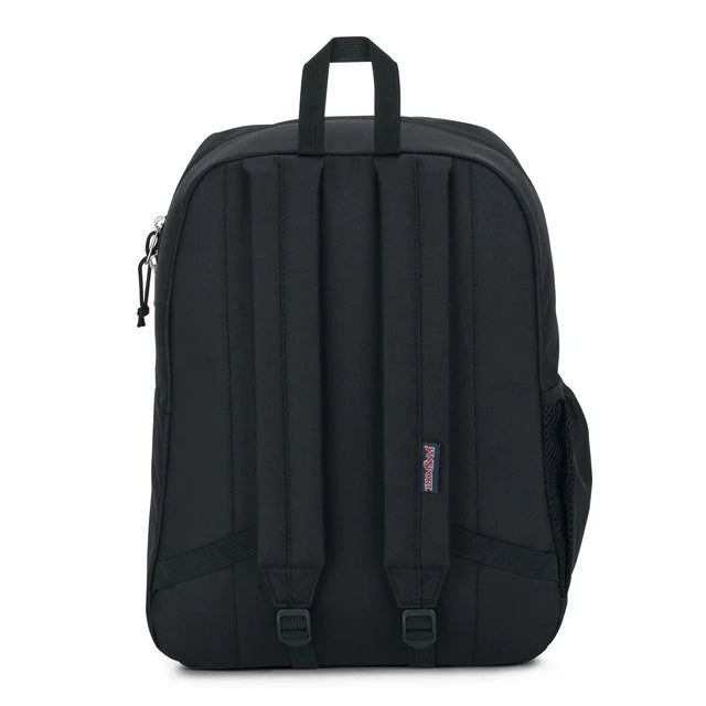 Jansport Cross Town Plus Acc Bags School and Work in black - product view