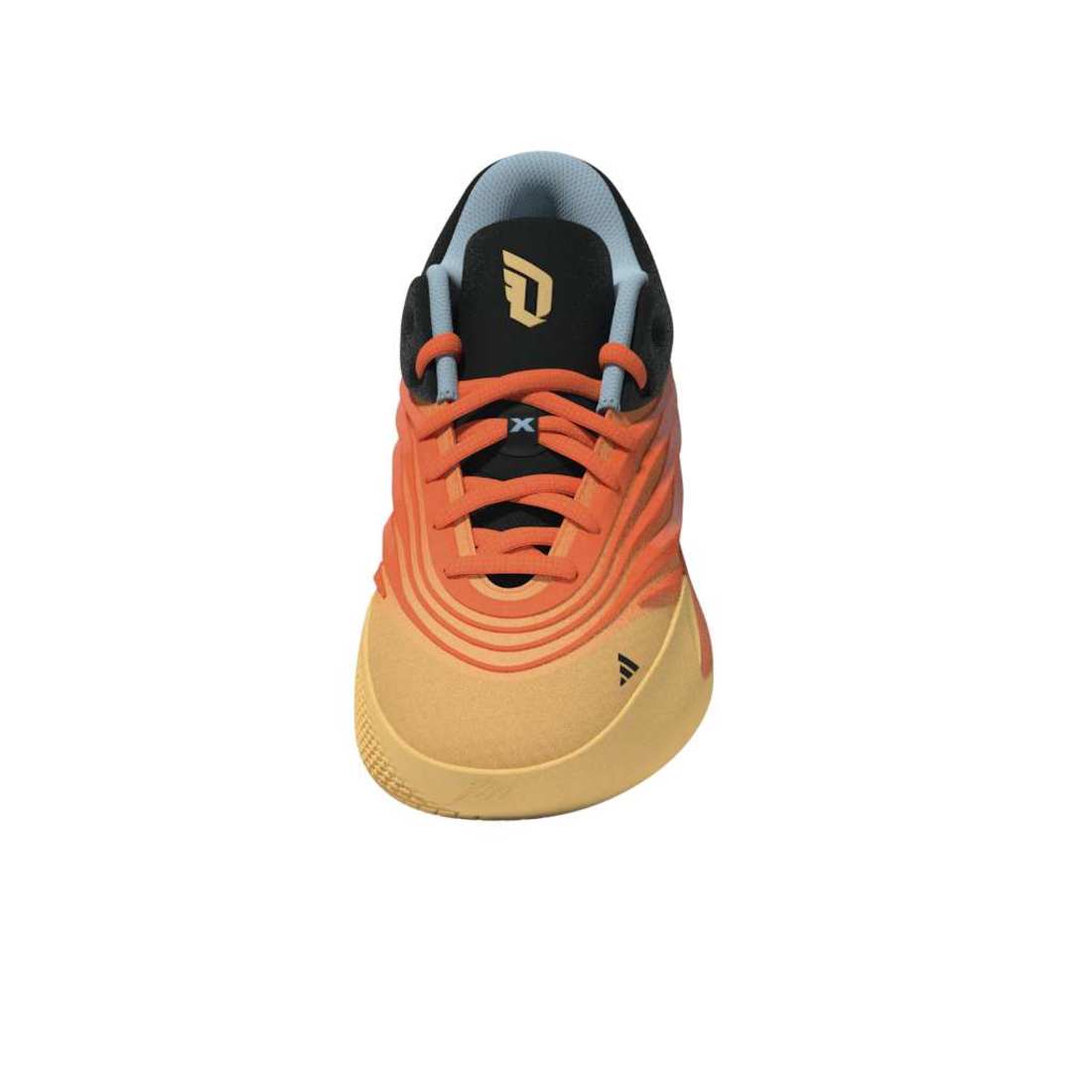 ADIDAS Dame X M Hommes Baskets et chaussures de sport basketball in Orange lucide/Glace – product view