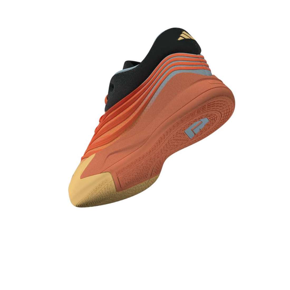 ADIDAS Dame X M Hommes Baskets et chaussures de sport basketball in Orange lucide/Glace – product view