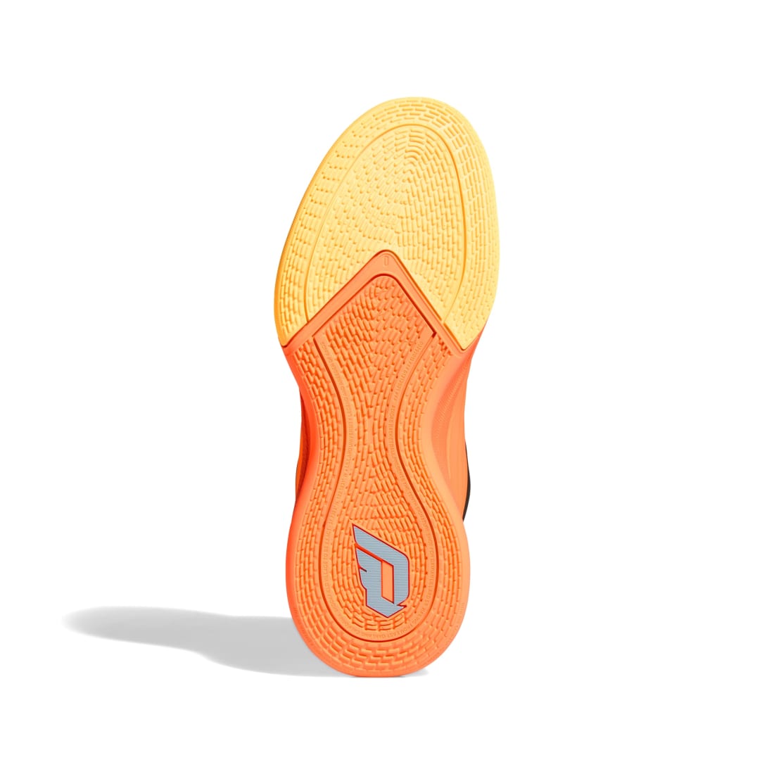 ADIDAS Dame X M  men sneaker basketball in Lucid-Orange/Ice – product view
