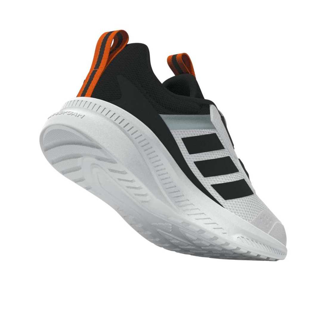 ADIDAS Fortarun 4.0 Boa C kids performance in FTWR-WHITE/CORE-BLACK/IMPACT-ORANGE – product view