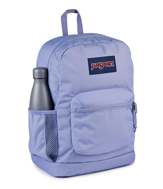 Jansport Cross Town Plus Acc Bags School and Work in Lavender - product view