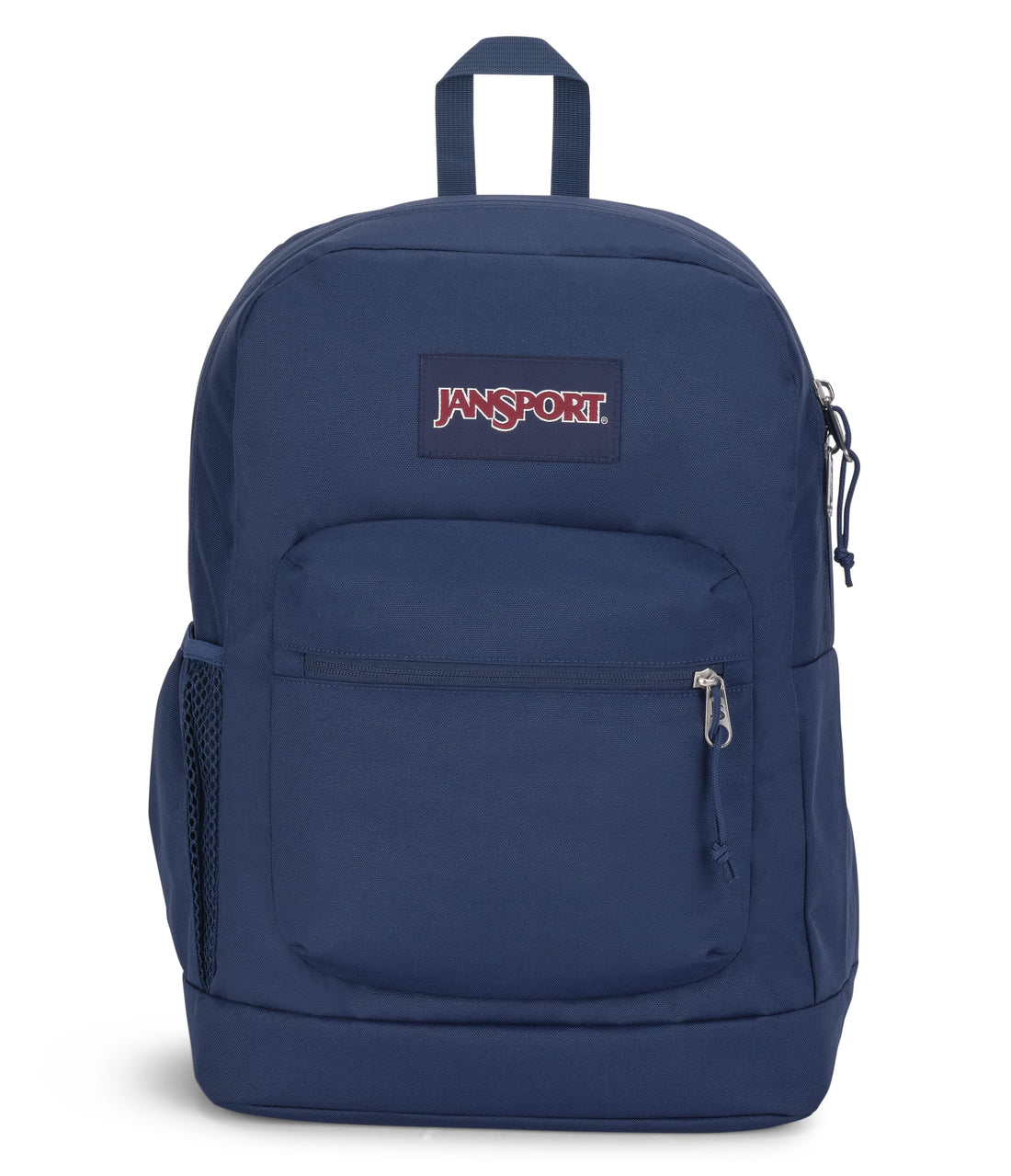 Jansport Cross Town Plus Acc Bags School and Work in navy - product view