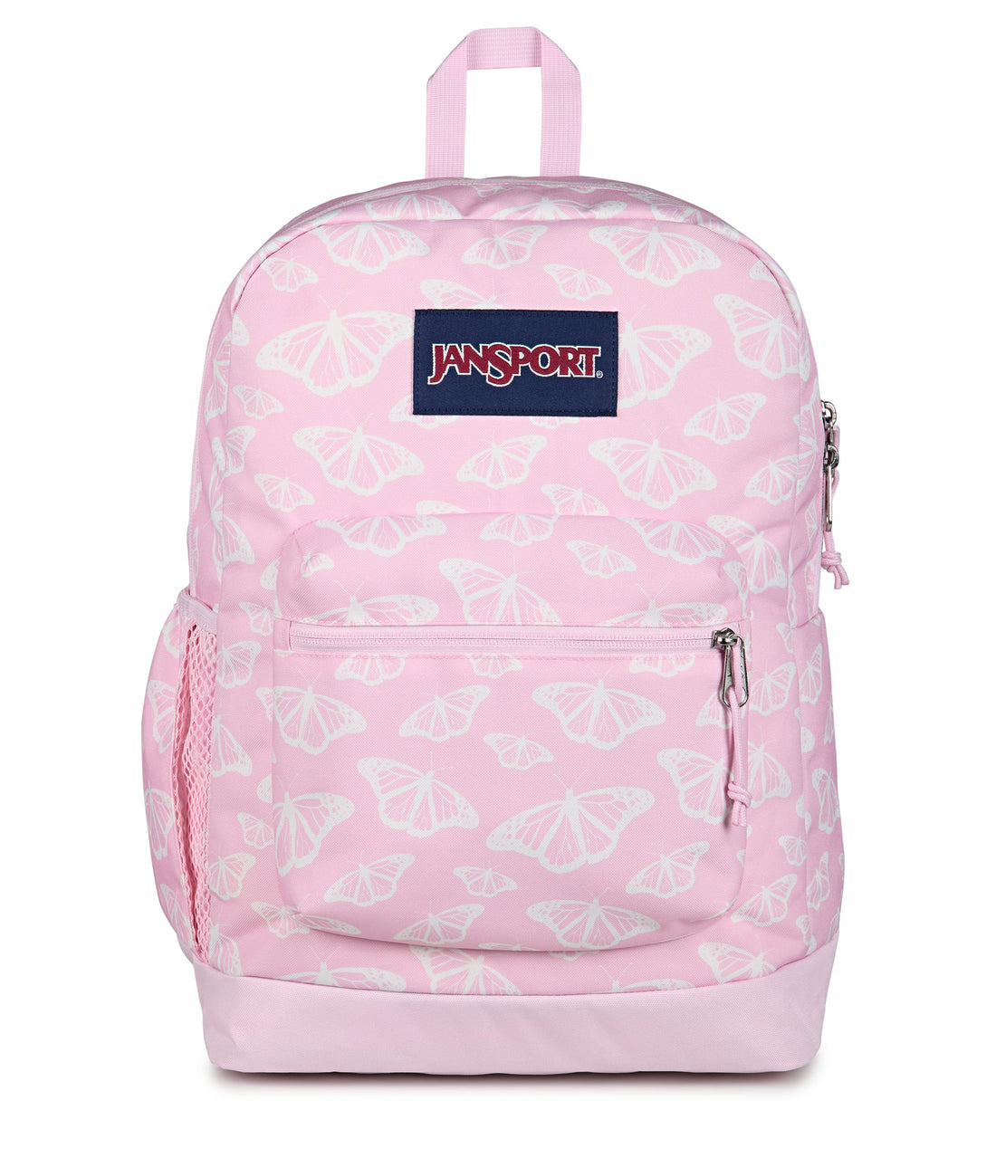 Jansport Cross Town Plus Acc Bags School and Work in pink - product view
