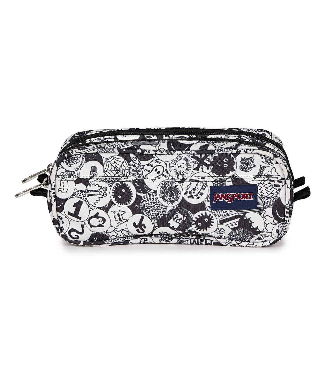 Jansport Large Accessory Pouch Acc Bags School and Work in white - product view