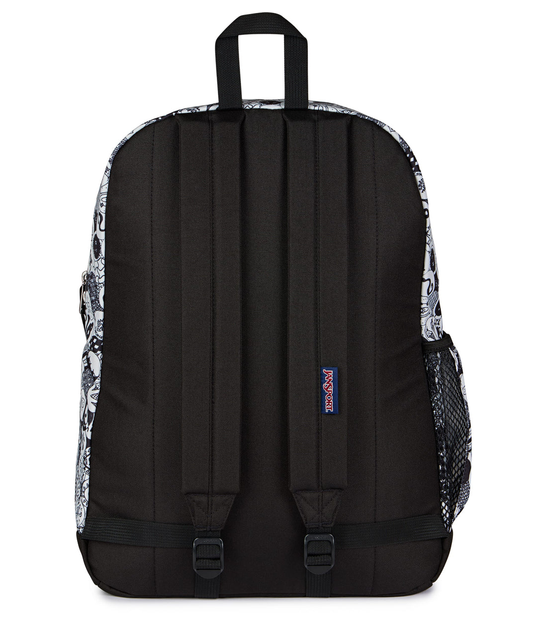 Jansport Cross Town Plus Acc Bags School and Work in black - product view