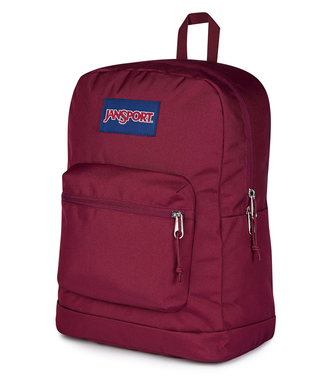 Jansport Cross Town Plus Acc Bags School and Work in cherry - product view