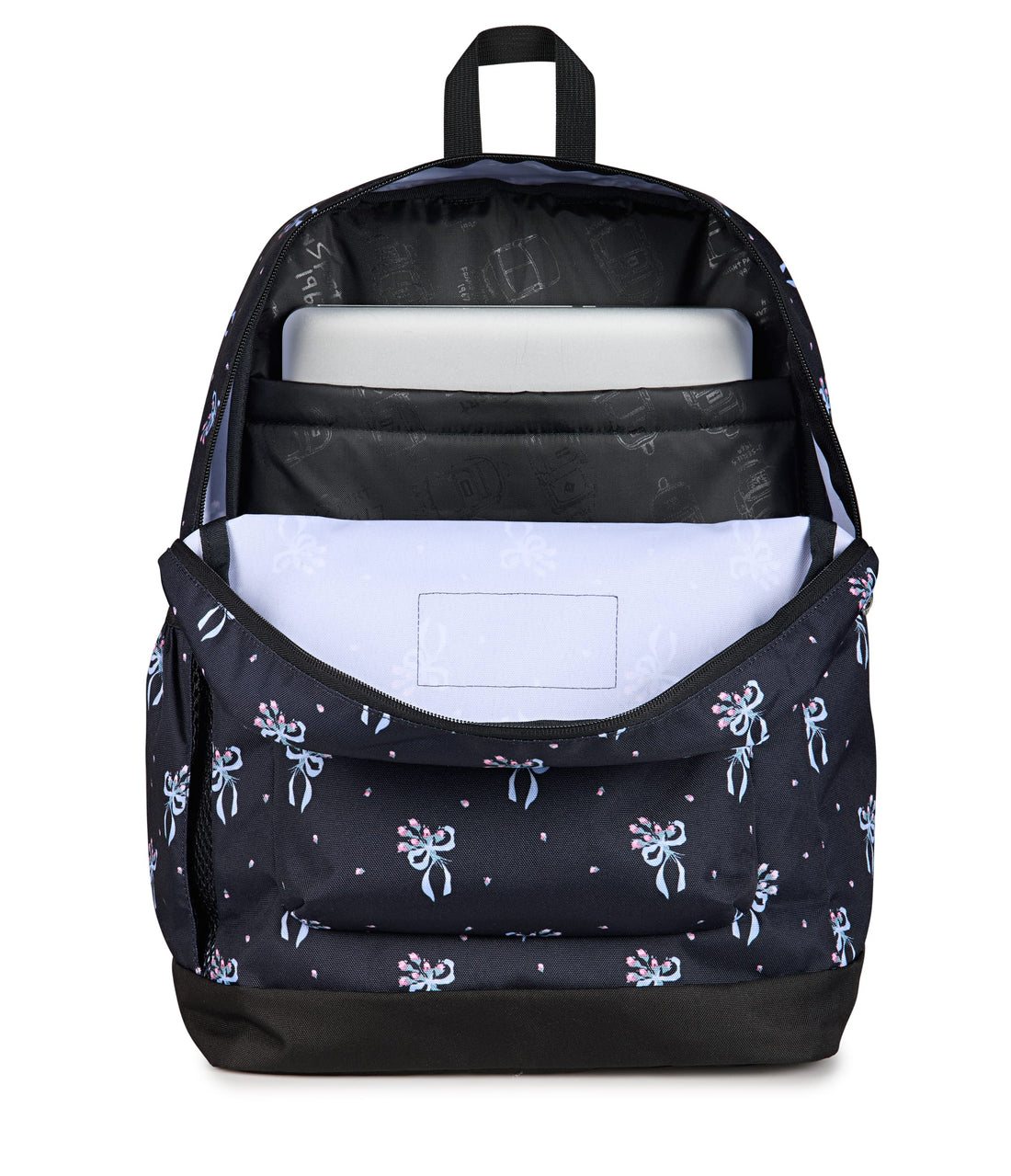 Jansport Cross Town Plus Acc Bags School and Work in flower - product view