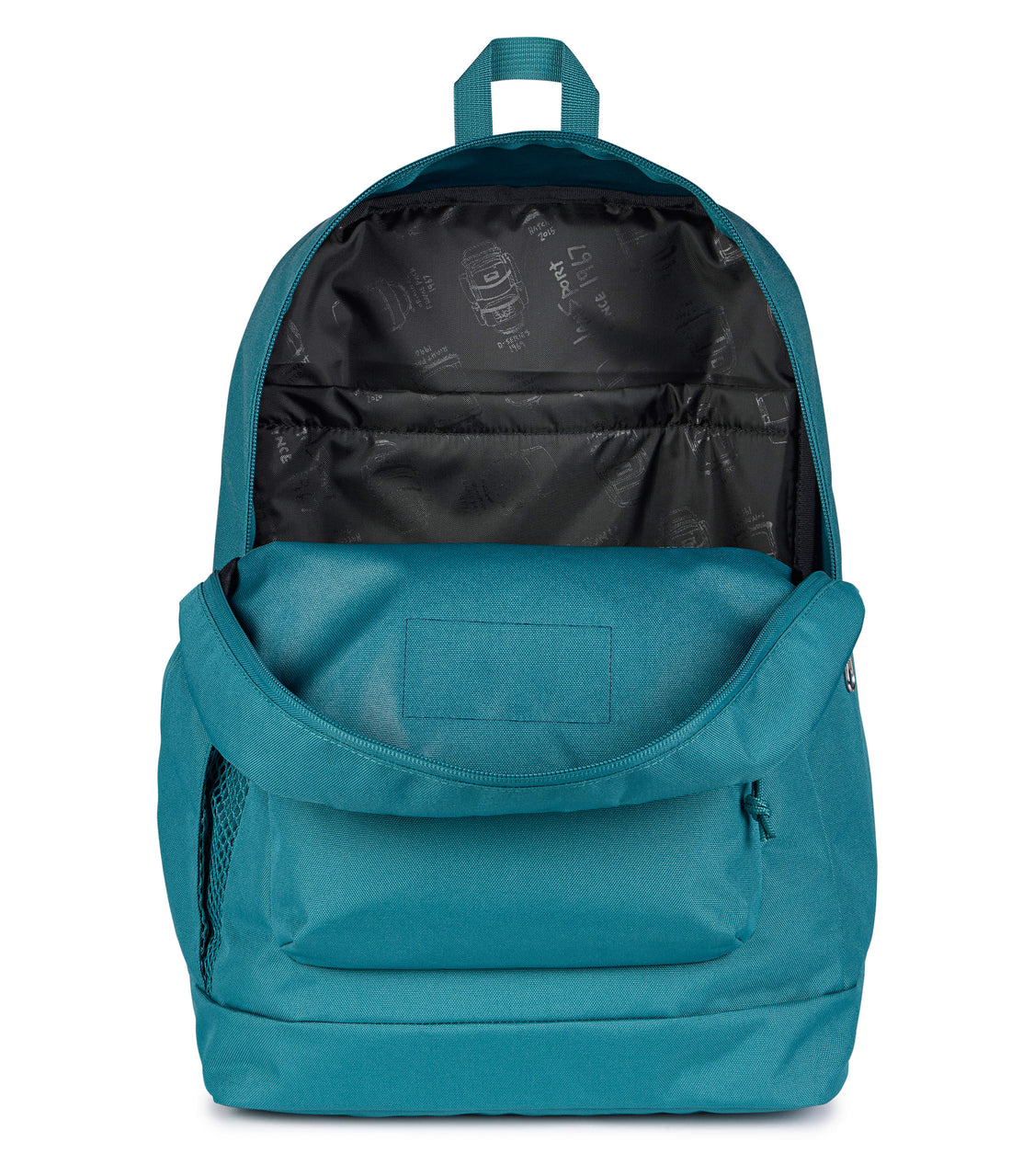 Jansport Cross Town Plus Acc Bags School and Work in green - product view