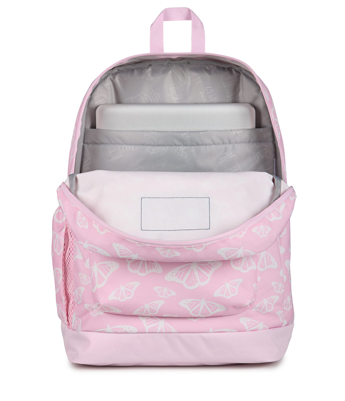 Jansport Cross Town Plus Acc Bags School and Work in pink - product view