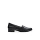 CLARKS Juliet Beat   Wide women casual in Black-Leather – product view