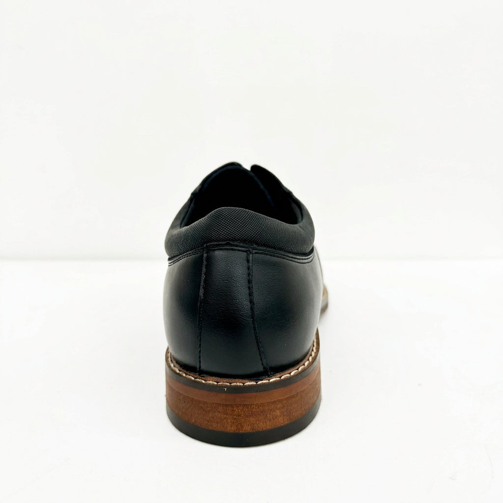 K STUDIO Turkana Men Dress Shoes Black Eco-Leather - product view