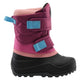 Kamik Hibou Winter boots in pink-product view