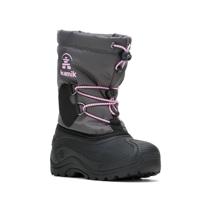 Kamik Northpole winter boots in grey-product view