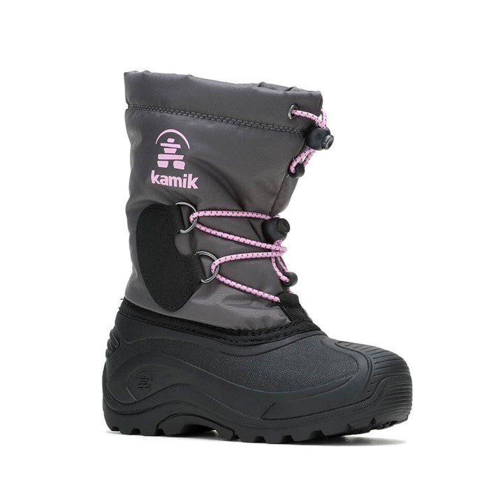 Kamik Northpole winter boots in grey-product view
