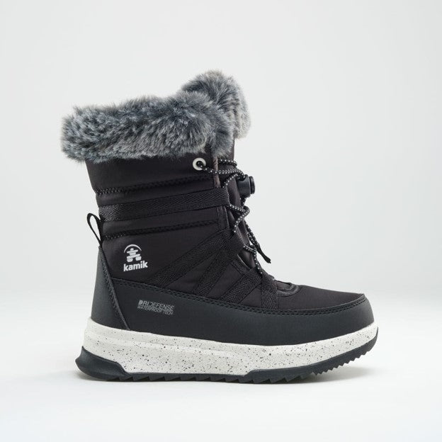 Kamik Stormy F Winter Boots in Black-Product View