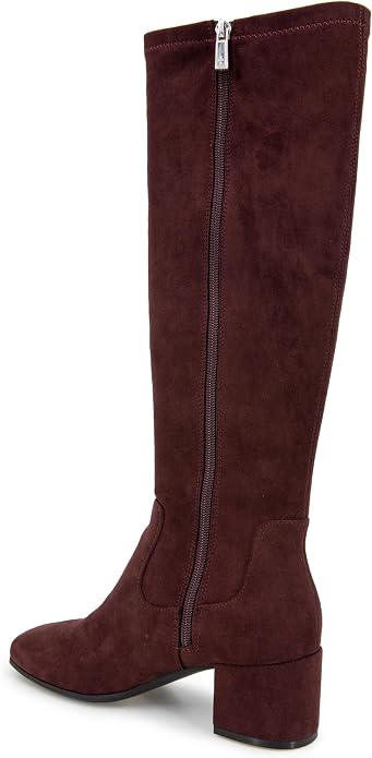 KENNETH COLE Rida Stretch Boot in Burundy Women Dress Tall boots for fall